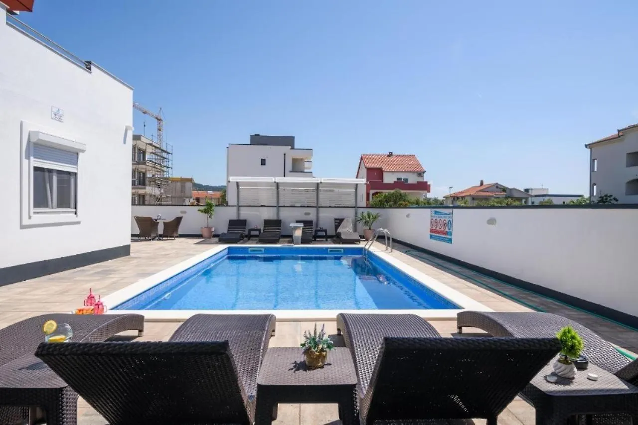 Apartment In Okrug Gornji With Sea View, Balcony, Air Conditioning, Wifi 5134-2 Trogir