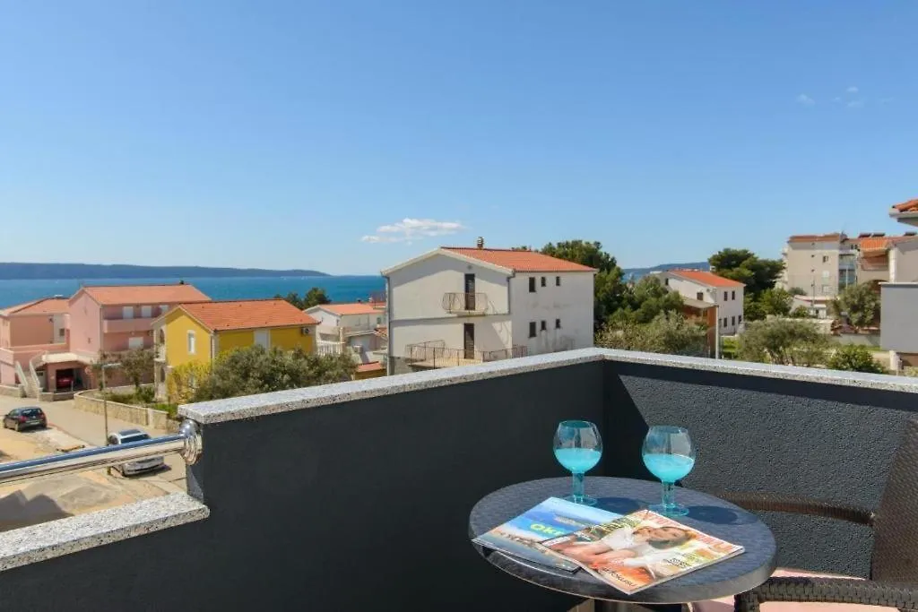 Apartment In Okrug Gornji With Sea View, Balcony, Air Conditioning, Wifi 5134-2 Trogir